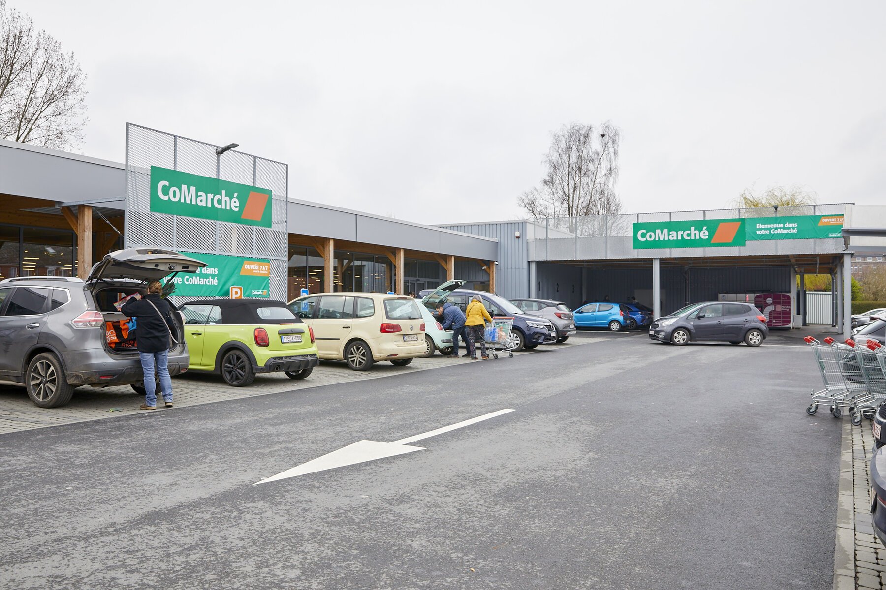 Transformatie Match- en Smatch-winkels in België